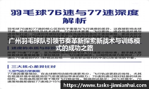 广州羽毛球队引领节奏革新探索新战术与训练模式的成功之路